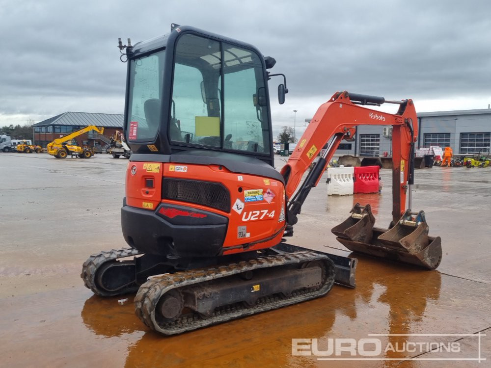 2018 Kubota U27-4 - Minibagger: das Bild 5 2018 Kubota U27-4 - Minibagger: das Bild 5