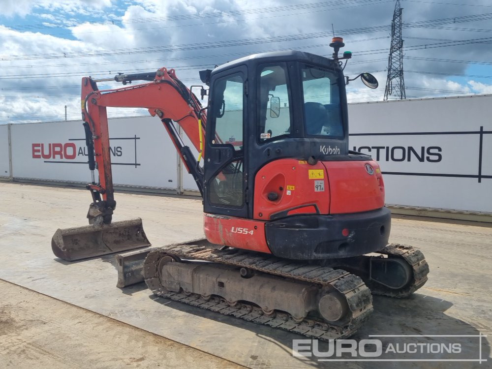 2018 Kubota U55-4 - Minibagger: das Bild 3 2018 Kubota U55-4 - Minibagger: das Bild 3