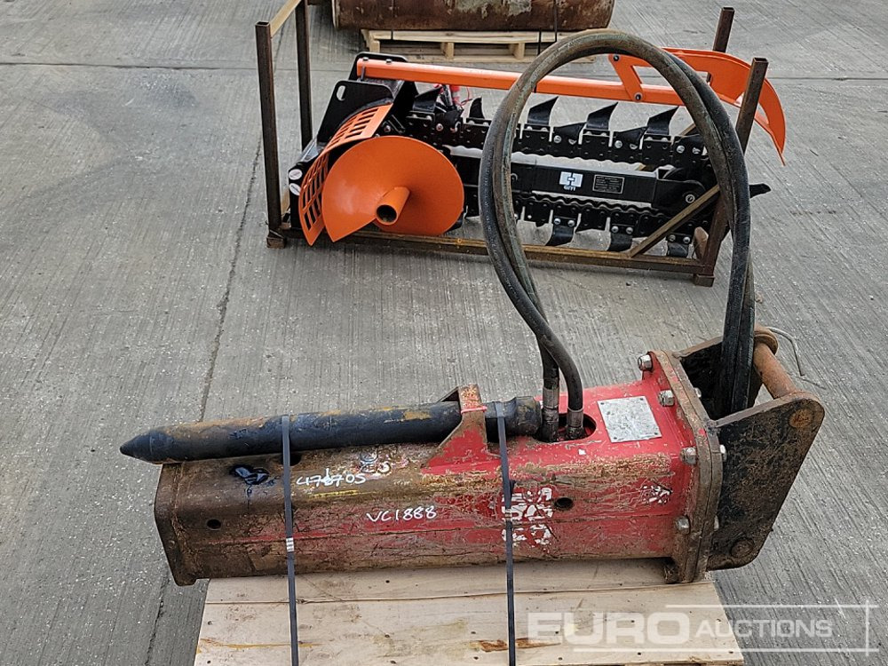 2018 Socomac Hydraulic Breaker 45mm Pin to suit 4-6 Ton Excavator - Hydraulikhammer: das Bild 2 2018 Socomac Hydraulic Breaker 45mm Pin to suit 4-6 Ton Excavator - Hydraulikhammer: das Bild 2