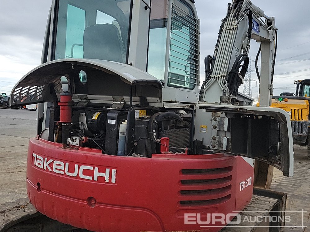 Minibagger 2018 Takeuchi TB153FR: das Bild 36