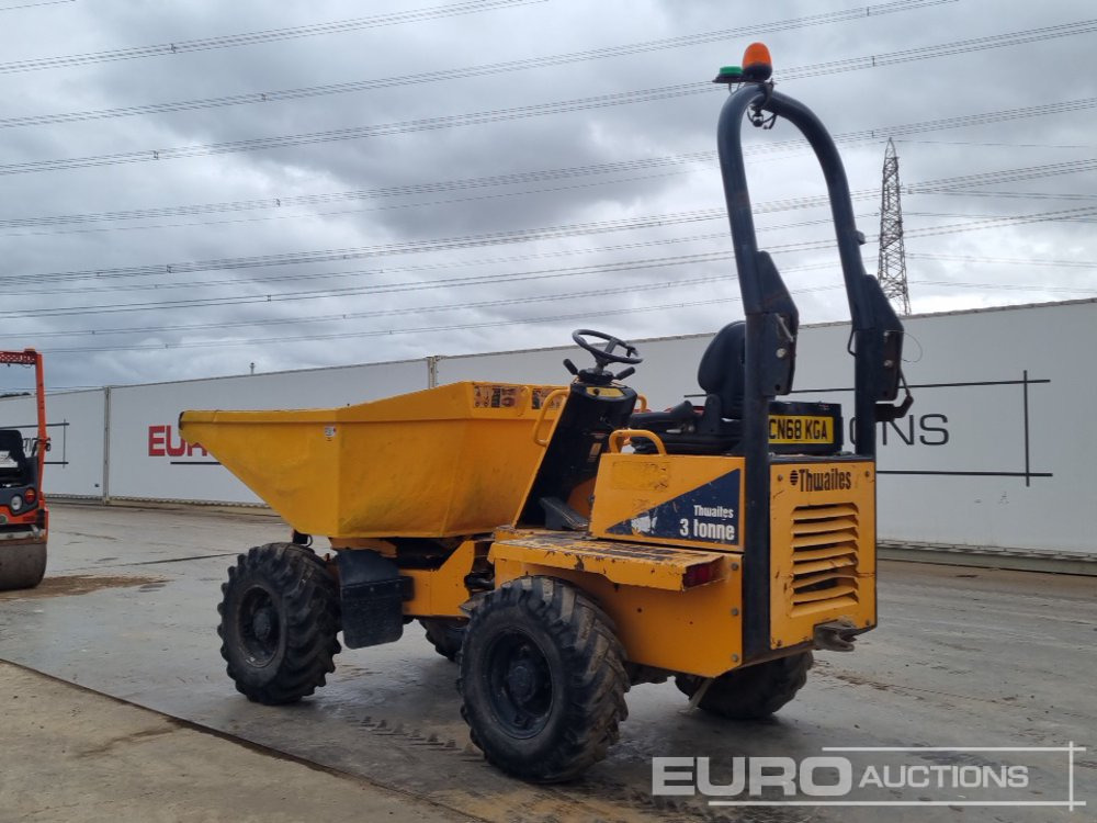 2018 Thwaites 3 Ton - Mini-Kipper: das Bild 3 2018 Thwaites 3 Ton - Mini-Kipper: das Bild 3
