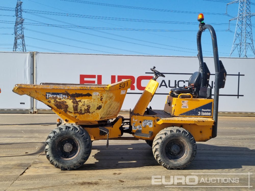 2018 Thwaites 3 Ton - Mini-Kipper: das Bild 2 2018 Thwaites 3 Ton - Mini-Kipper: das Bild 2
