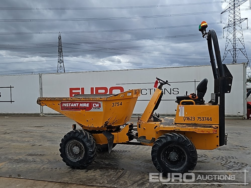 2018 Thwaites 3 Ton Swivel Skip - Mini-Kipper: das Bild 2 2018 Thwaites 3 Ton Swivel Skip - Mini-Kipper: das Bild 2