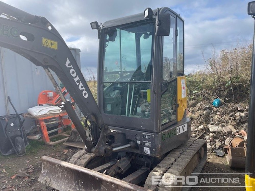 2018 Volvo ECR25D - Minibagger: das Bild 3 2018 Volvo ECR25D - Minibagger: das Bild 3