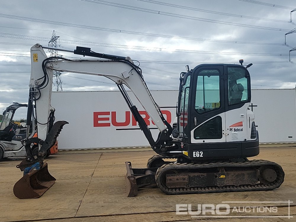 2019 Bobcat E62 - Minibagger: das Bild 2 2019 Bobcat E62 - Minibagger: das Bild 2