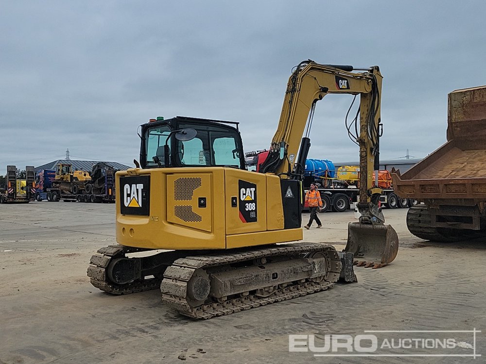 2019 CAT 308CR - Minibagger: das Bild 5 2019 CAT 308CR - Minibagger: das Bild 5