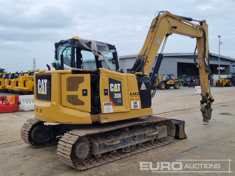 2019 CAT 308CR - Minibagger: das Bild 5 2019 CAT 308CR - Minibagger: das Bild 5