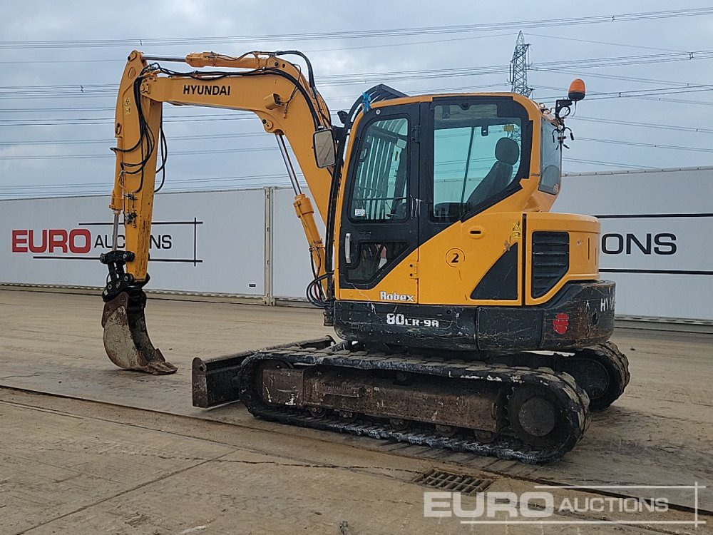 2019 Hyundai R80CR-9A - Minibagger: das Bild 3 2019 Hyundai R80CR-9A - Minibagger: das Bild 3