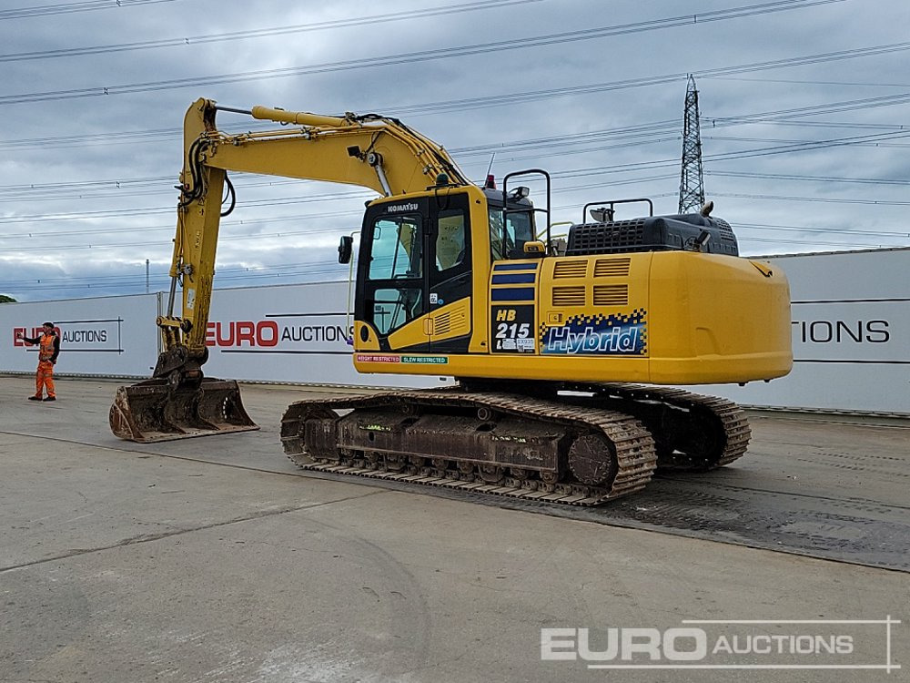 2019 Komatsu HB215LC-3 - Kettenbagger: das Bild 3 2019 Komatsu HB215LC-3 - Kettenbagger: das Bild 3