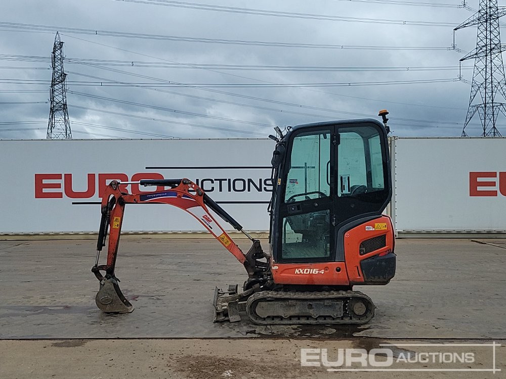 2019 Kubota KX016-4 - Minibagger: das Bild 2 2019 Kubota KX016-4 - Minibagger: das Bild 2