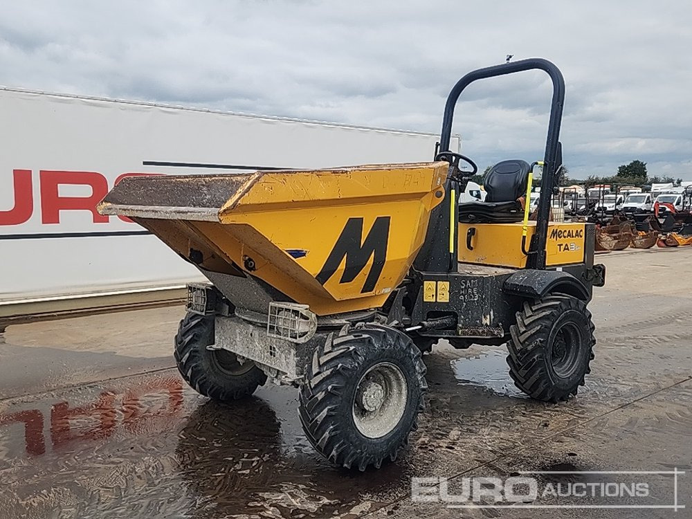 2019 Mecalac TA3SH - Mini-Kipper: das Bild 1 2019 Mecalac TA3SH - Mini-Kipper: das Bild 1