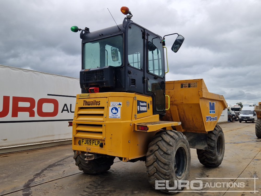 2019 Thwaites 9 Ton Dumper, Full Cab, 4 Way Camera, A/C - Mini-Kipper: das Bild 5 2019 Thwaites 9 Ton Dumper, Full Cab, 4 Way Camera, A/C - Mini-Kipper: das Bild 5