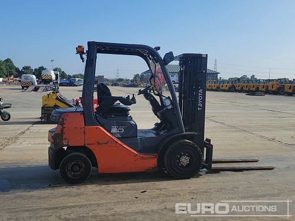 Gabelstapler 2019 Toyota 06-8FD20F: das Bild 6