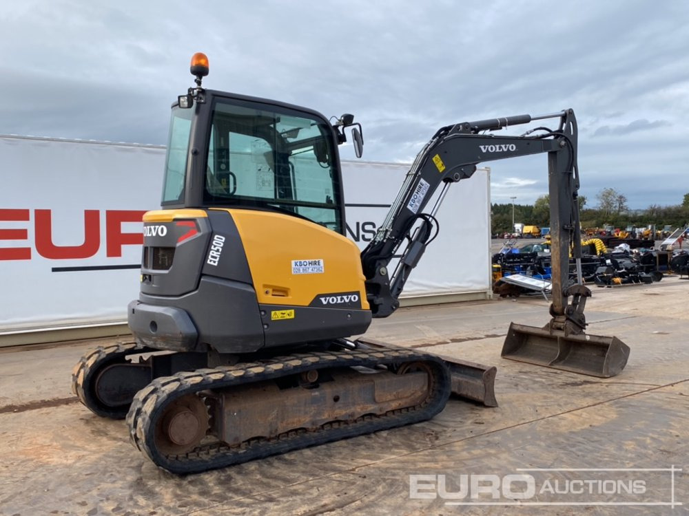 2019 Volvo ECR50D - Minibagger: das Bild 5 2019 Volvo ECR50D - Minibagger: das Bild 5