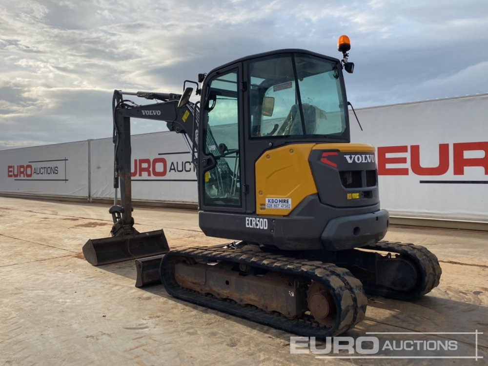 2019 Volvo ECR50D - Minibagger: das Bild 3 2019 Volvo ECR50D - Minibagger: das Bild 3