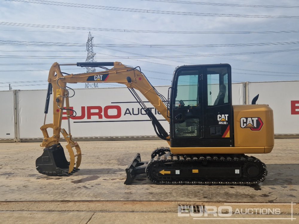 2020 CAT 305.5E2 - Minibagger: das Bild 2 2020 CAT 305.5E2 - Minibagger: das Bild 2