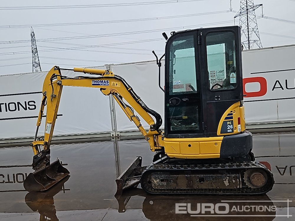 2020 Komatsu PC26MR-3 - Minibagger: das Bild 2 2020 Komatsu PC26MR-3 - Minibagger: das Bild 2