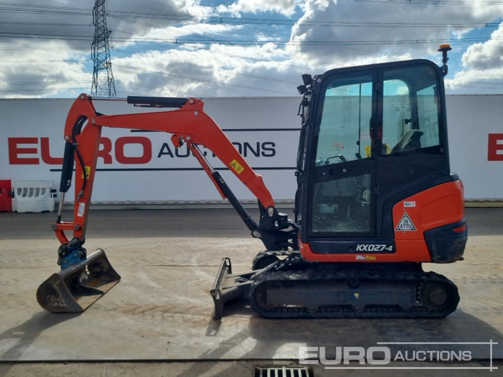 2020 Kubota KX027-4 - Minibagger: das Bild 2 2020 Kubota KX027-4 - Minibagger: das Bild 2