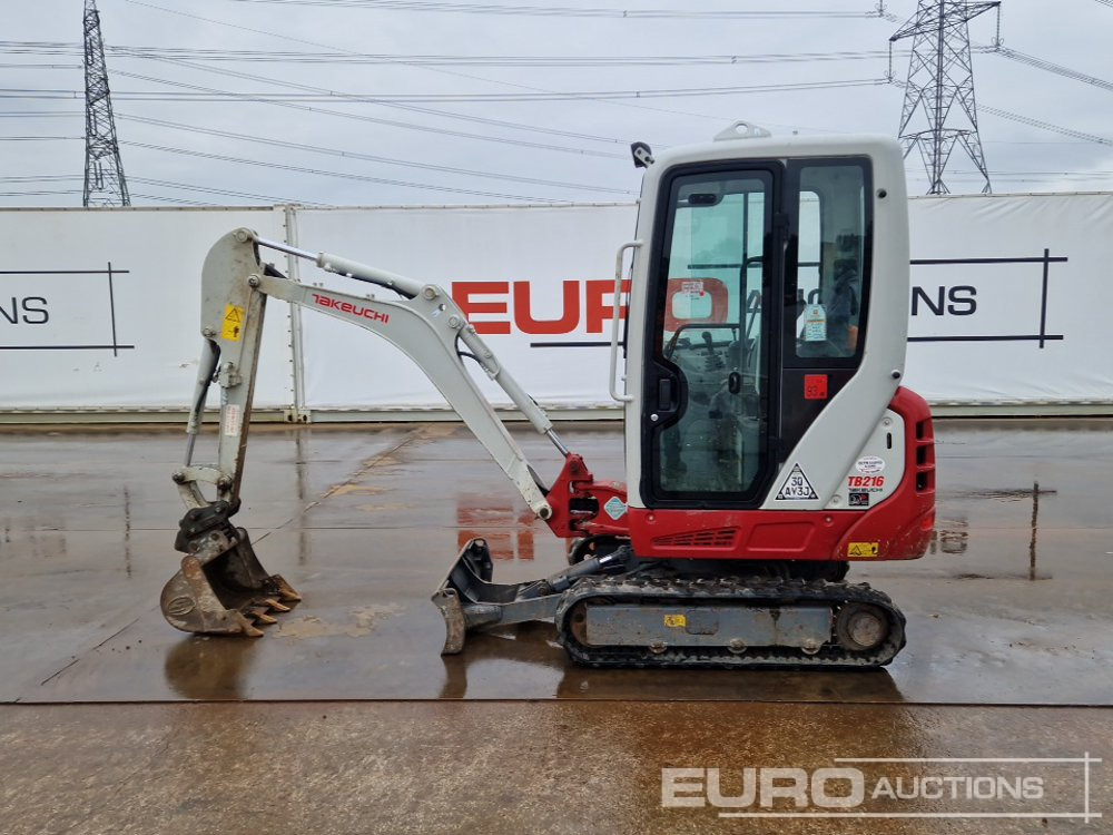2020 Takeuchi TB216 - Minibagger: das Bild 2 2020 Takeuchi TB216 - Minibagger: das Bild 2