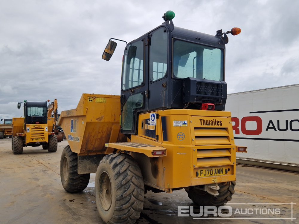 2020 Thwaites 9 Ton Dumper, Full Cab, Forward & Reverse Camera, A/C - Mini-Kipper: das Bild 3 2020 Thwaites 9 Ton Dumper, Full Cab, Forward & Reverse Camera, A/C - Mini-Kipper: das Bild 3