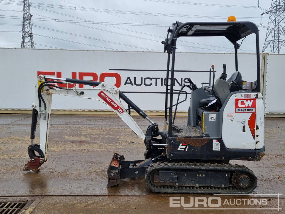 2021 Bobcat E17 - Minibagger: das Bild 2 2021 Bobcat E17 - Minibagger: das Bild 2