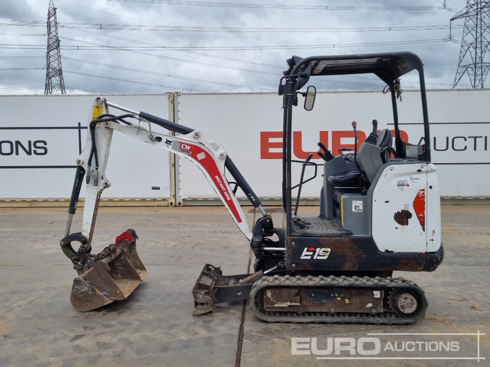 2021 Bobcat E19 - Minibagger: das Bild 2 2021 Bobcat E19 - Minibagger: das Bild 2