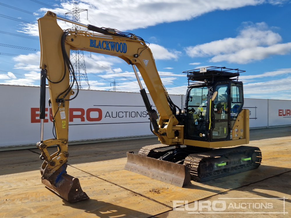 2021 CAT 308CR - Minibagger: das Bild 1 2021 CAT 308CR - Minibagger: das Bild 1