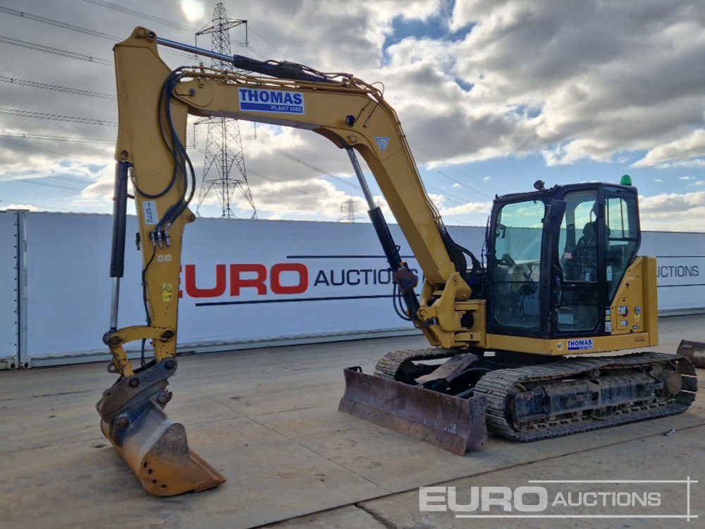 2021 CAT 308CR - Minibagger: das Bild 1 2021 CAT 308CR - Minibagger: das Bild 1