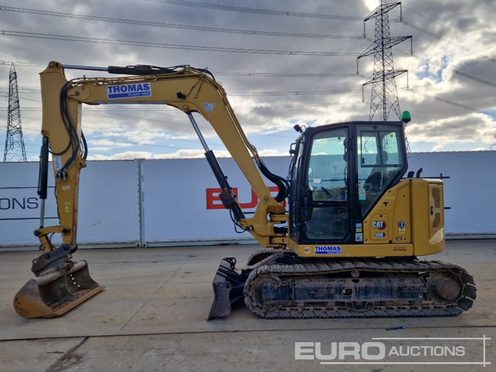 2021 CAT 308CR - Minibagger: das Bild 2 2021 CAT 308CR - Minibagger: das Bild 2