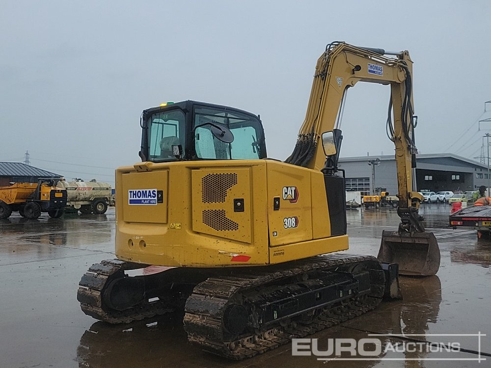 2021 CAT 308CR - Minibagger: das Bild 5 2021 CAT 308CR - Minibagger: das Bild 5