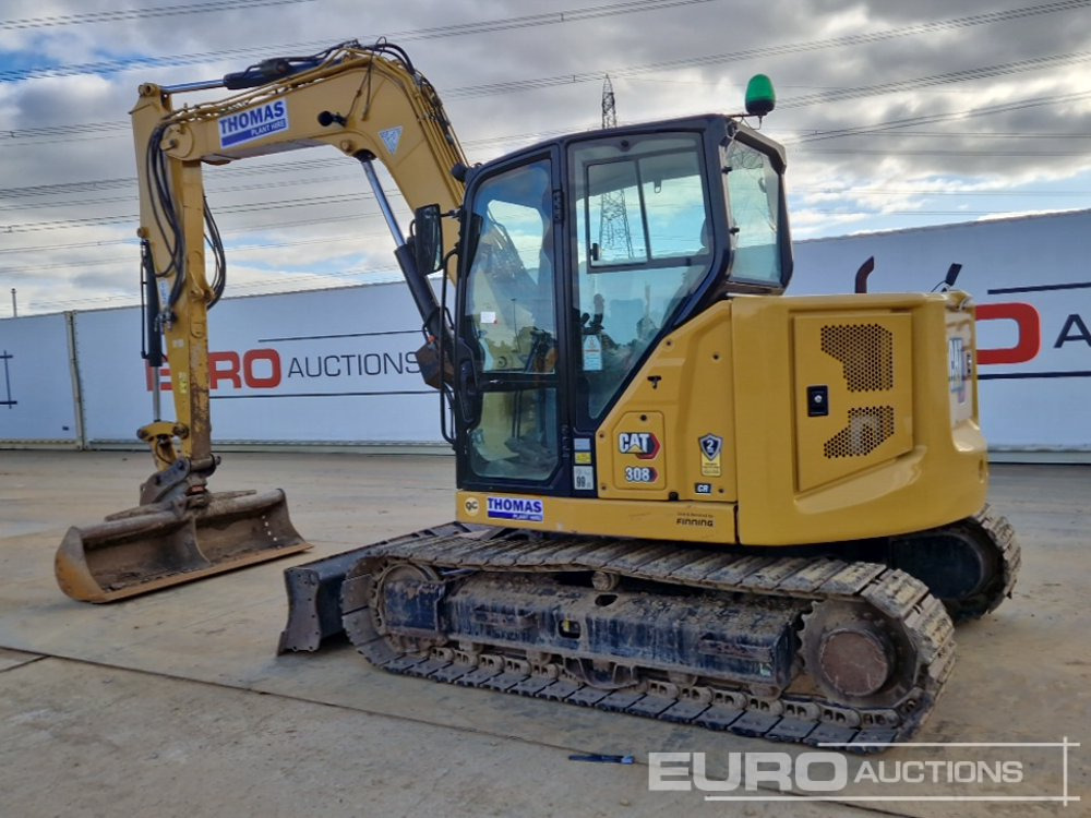 2021 CAT 308CR - Minibagger: das Bild 3 2021 CAT 308CR - Minibagger: das Bild 3