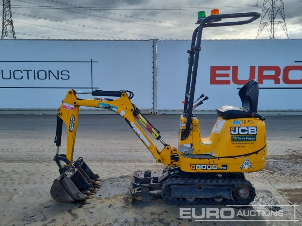 2021 JCB 8008CTS - Minibagger: das Bild 2 2021 JCB 8008CTS - Minibagger: das Bild 2