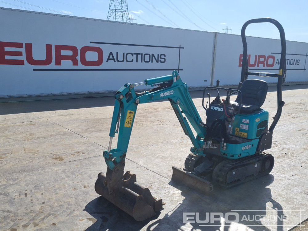 2021 Kobelco SK08-1EV - Minibagger: das Bild 1 2021 Kobelco SK08-1EV - Minibagger: das Bild 1