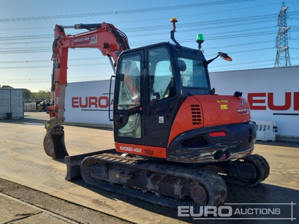 2021 Kubota KX080-4A2 - Minibagger: das Bild 3 2021 Kubota KX080-4A2 - Minibagger: das Bild 3