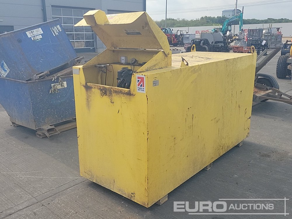 2021 UK Bunded 2500 Litre Static Bunded Fuel Bowser, Electric Pump - Lagertank: das Bild 1 2021 UK Bunded 2500 Litre Static Bunded Fuel Bowser, Electric Pump - Lagertank: das Bild 1