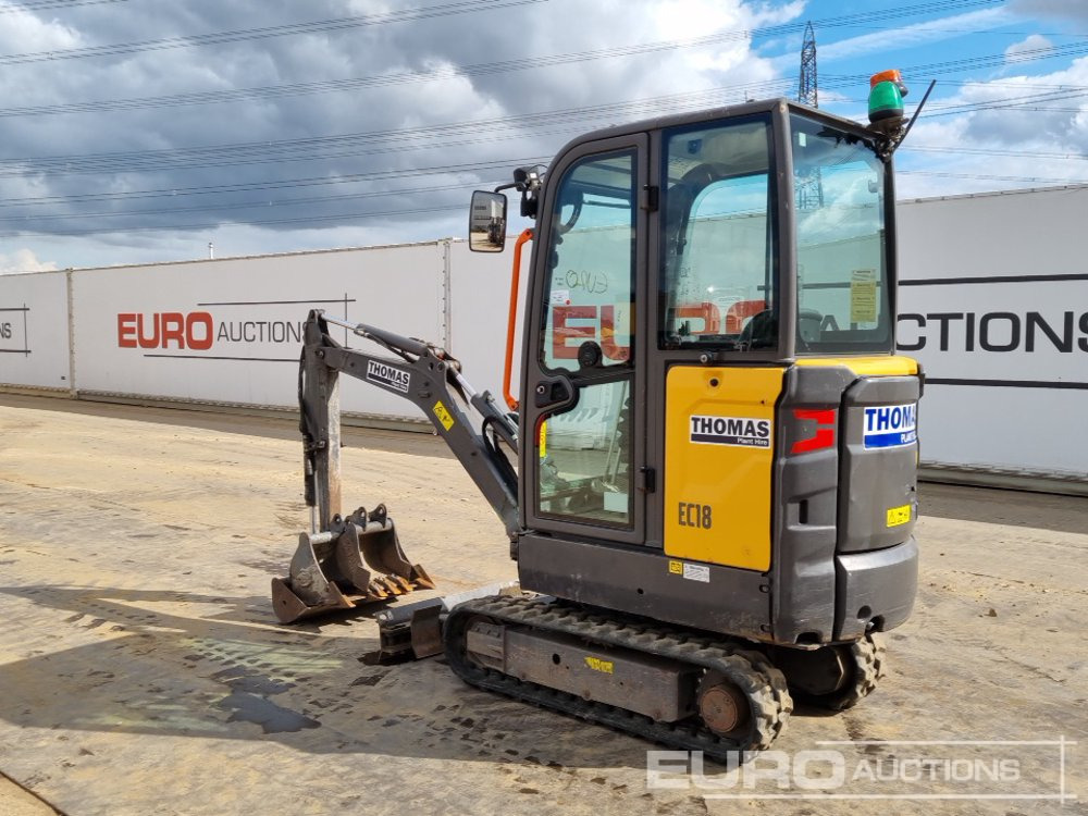 2021 Volvo EC18E - Minibagger: das Bild 3 2021 Volvo EC18E - Minibagger: das Bild 3
