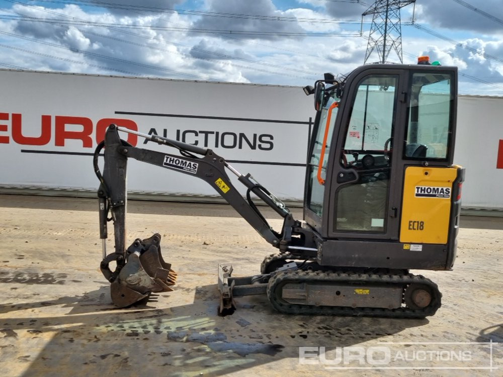 2021 Volvo EC18E - Minibagger: das Bild 2 2021 Volvo EC18E - Minibagger: das Bild 2