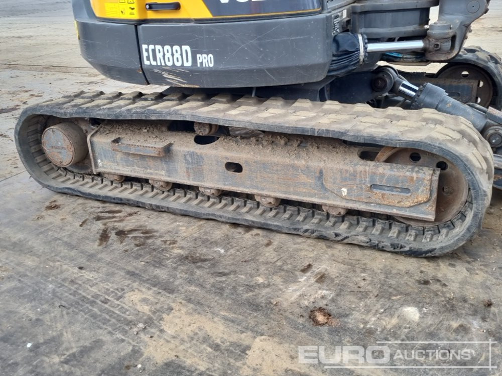 Minibagger 2021 Volvo ECR88D: das Bild 16