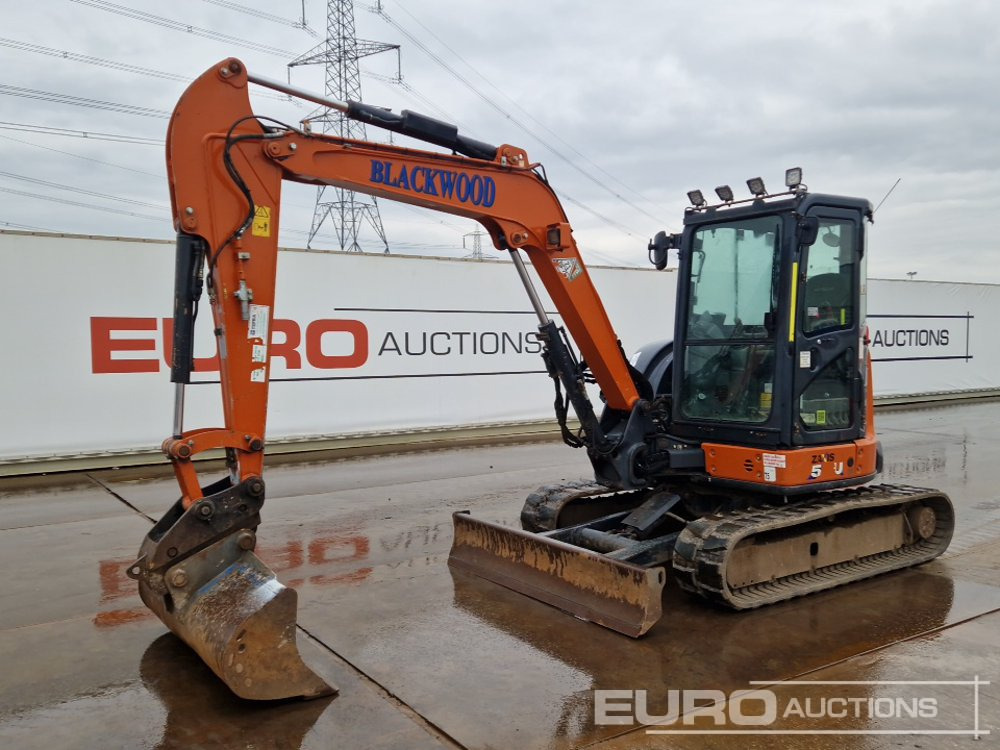 2022 Hitachi ZX55U-6 CLR - Minibagger: das Bild 1 2022 Hitachi ZX55U-6 CLR - Minibagger: das Bild 1