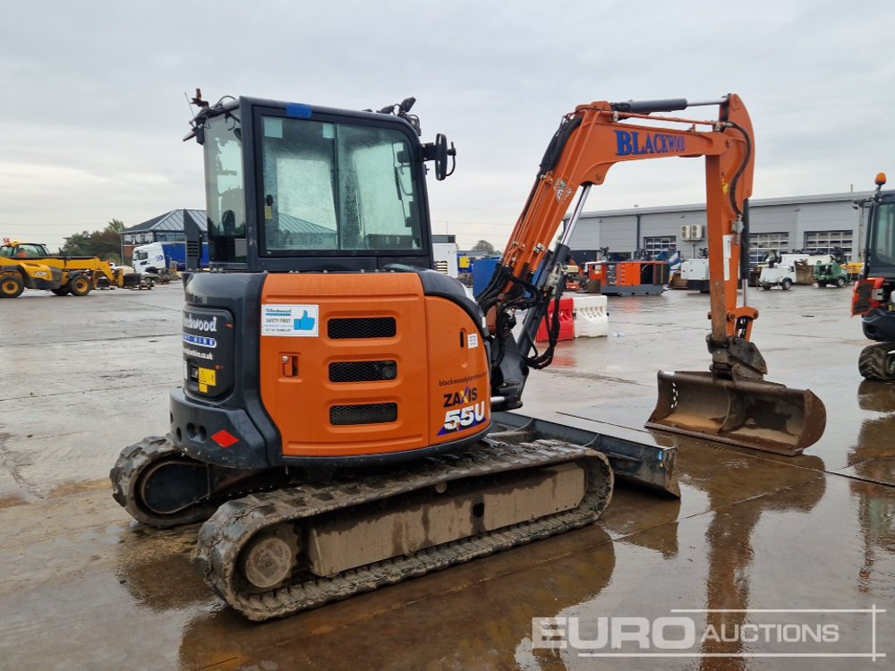 2022 Hitachi ZX55U-6 CLR - Minibagger: das Bild 5 2022 Hitachi ZX55U-6 CLR - Minibagger: das Bild 5