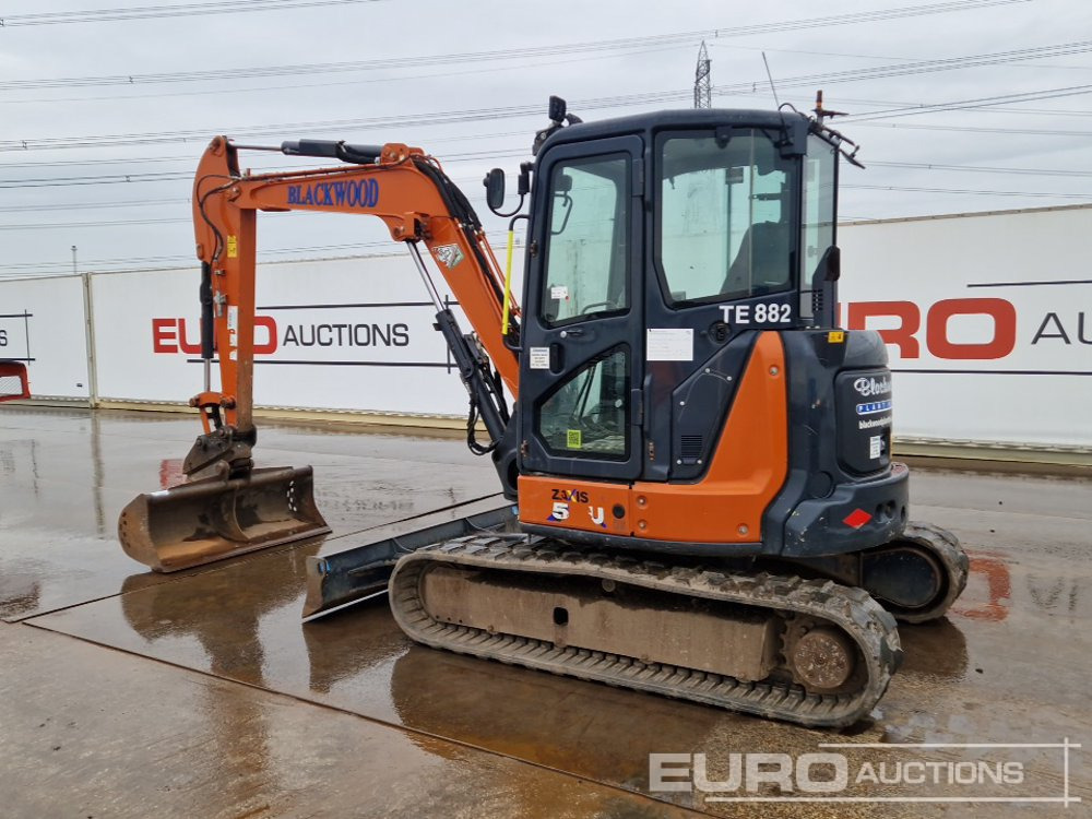 2022 Hitachi ZX55U-6 CLR - Minibagger: das Bild 3 2022 Hitachi ZX55U-6 CLR - Minibagger: das Bild 3