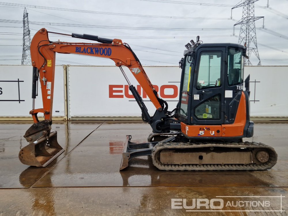2022 Hitachi ZX55U-6 CLR - Minibagger: das Bild 2 2022 Hitachi ZX55U-6 CLR - Minibagger: das Bild 2