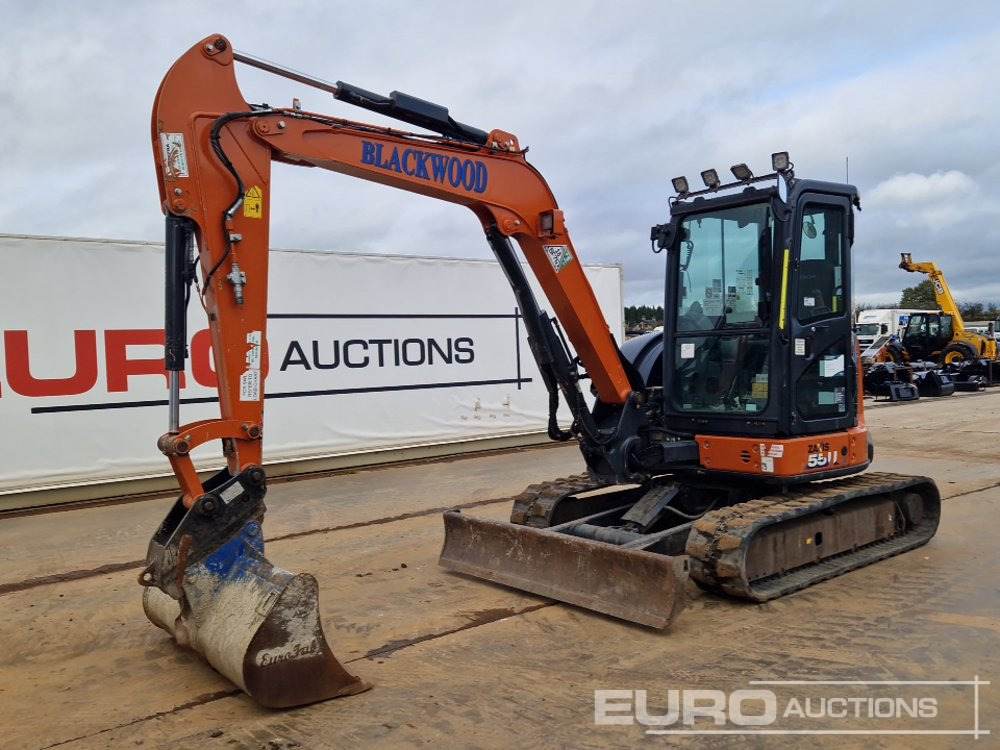 2022 Hitachi ZX55U-6 CLR - Minibagger: das Bild 1 2022 Hitachi ZX55U-6 CLR - Minibagger: das Bild 1