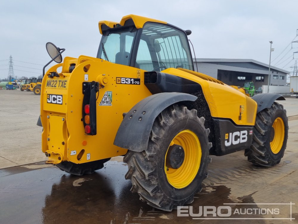 2022 JCB 531-70 - Teleskoplader: das Bild 5 2022 JCB 531-70 - Teleskoplader: das Bild 5
