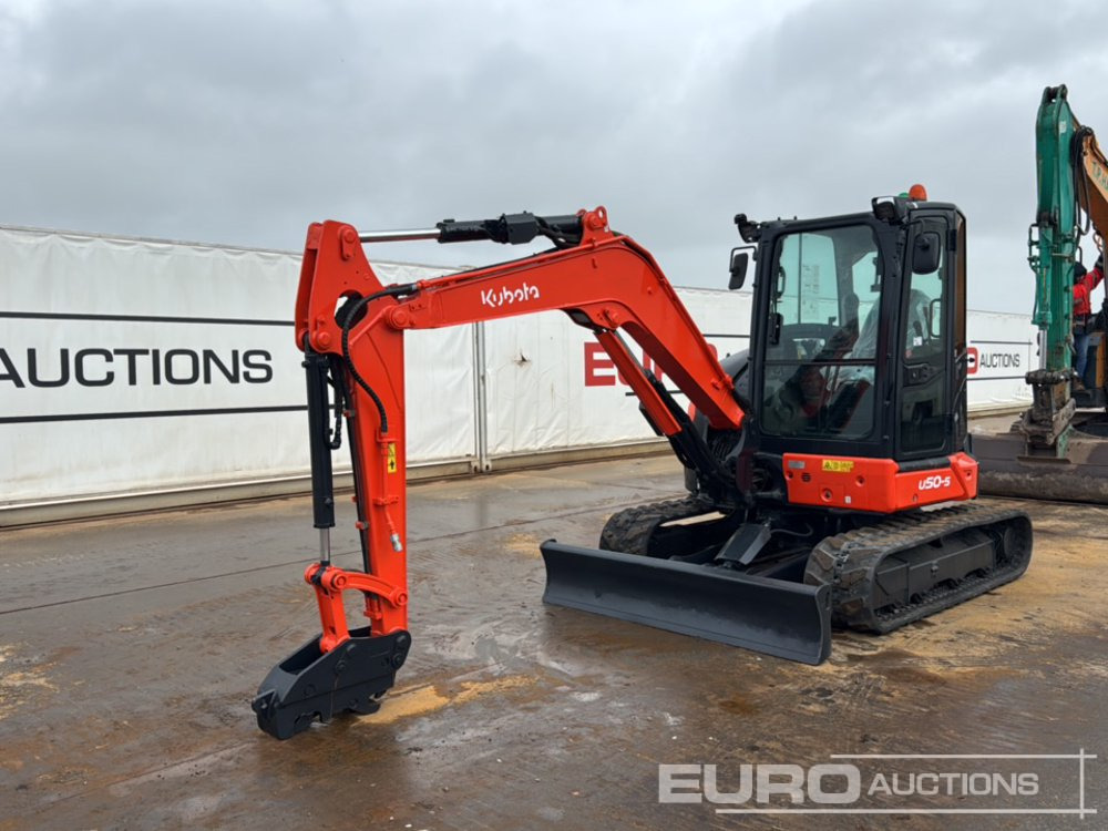 2022 Kubota U50-5 - Minibagger: das Bild 1 2022 Kubota U50-5 - Minibagger: das Bild 1