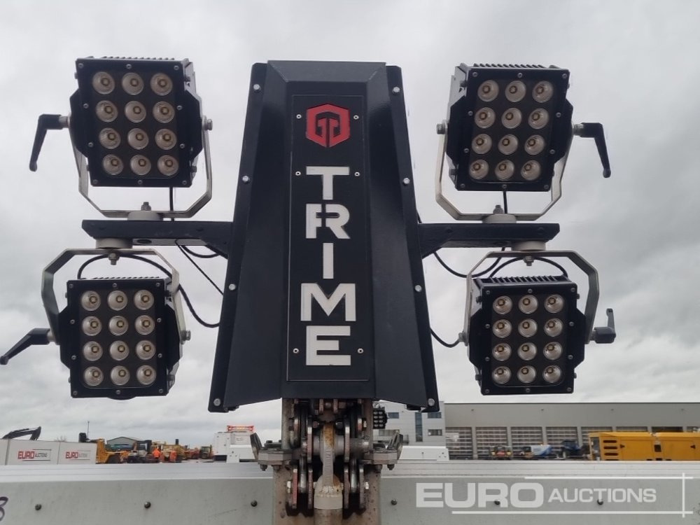 Lichtmasten 2022 Trime X-Solar Single Axle Solar Powered LED Lighting Tower: das Bild 14