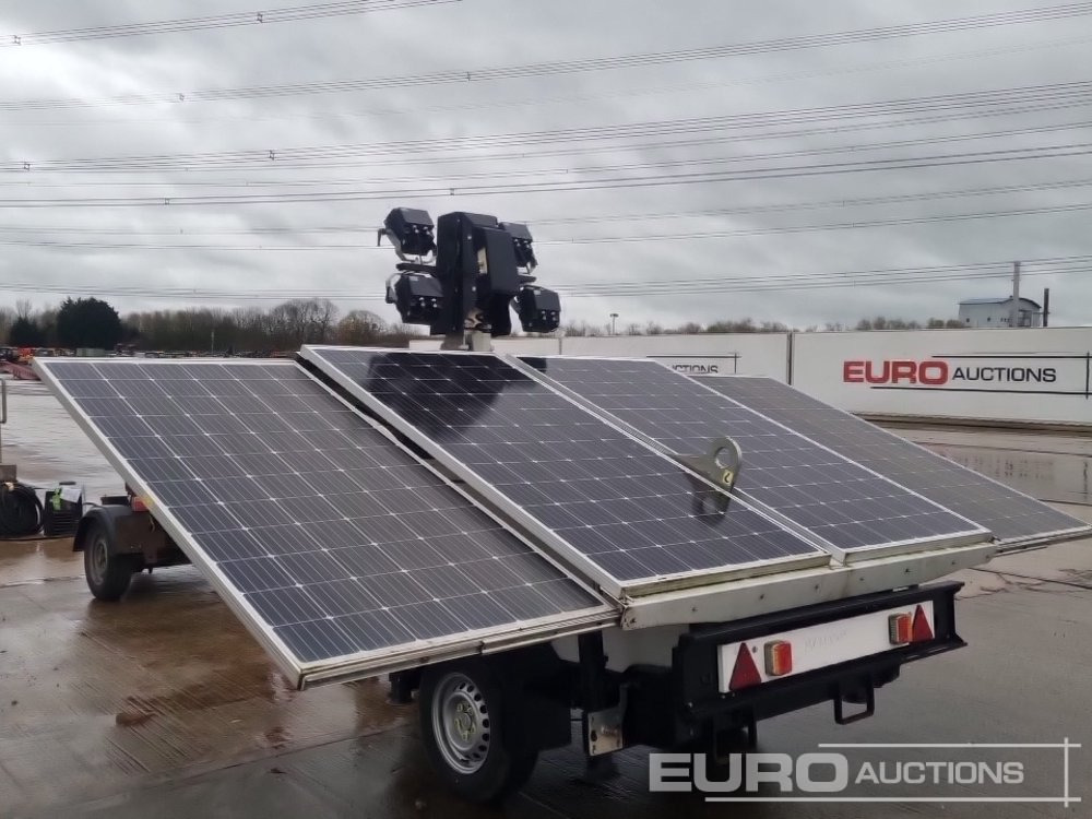 Lichtmasten 2022 Trime X-Solar Single Axle Solar Powered LED Lighting Tower: das Bild 22