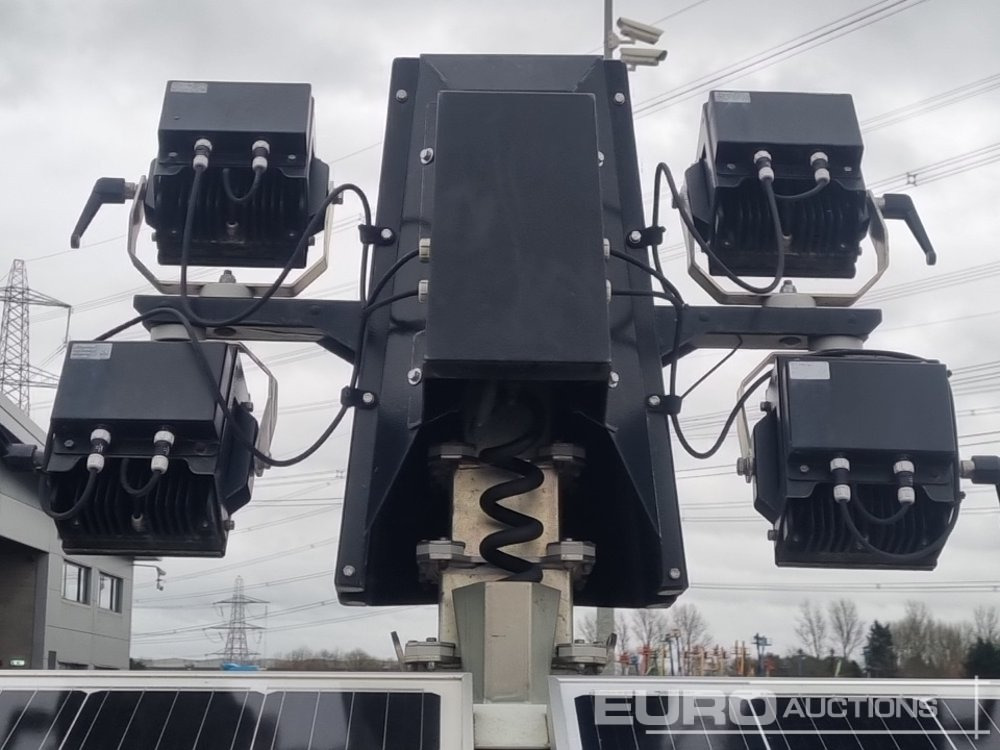 Lichtmasten 2022 Trime X-Solar Single Axle Solar Powered LED Lighting Tower: das Bild 20