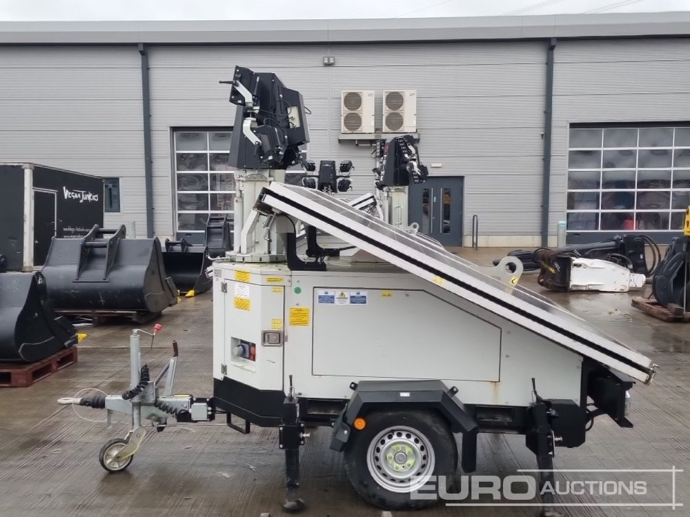 2022 Trime X-Solar Single Axle Solar Powered LED Lighting Tower - Lichtmasten: das Bild 2 2022 Trime X-Solar Single Axle Solar Powered LED Lighting Tower - Lichtmasten: das Bild 2