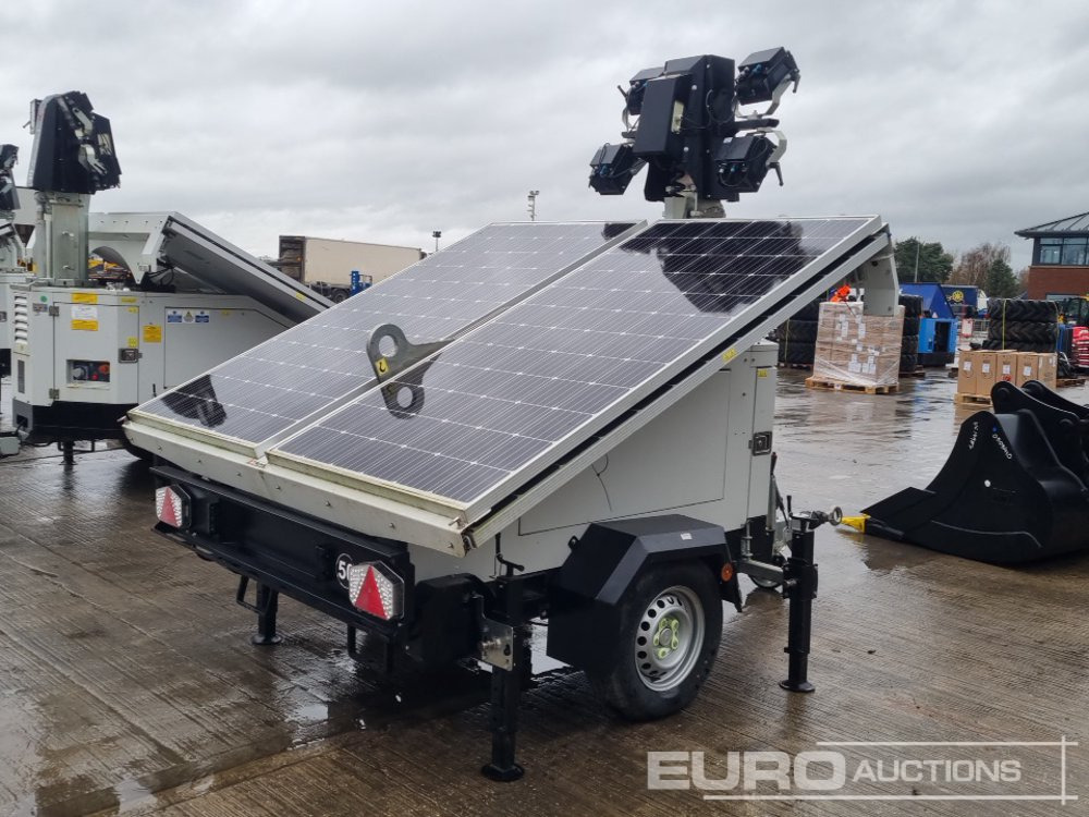 2022 Trime X-Solar Single Axle Solar Powered LED Lighting Tower - Lichtmasten: das Bild 5 2022 Trime X-Solar Single Axle Solar Powered LED Lighting Tower - Lichtmasten: das Bild 5